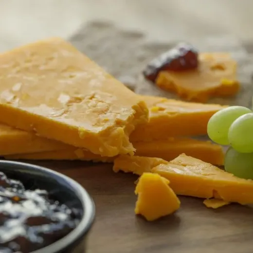 Trio of Regional Cheeses. The Country Victualler