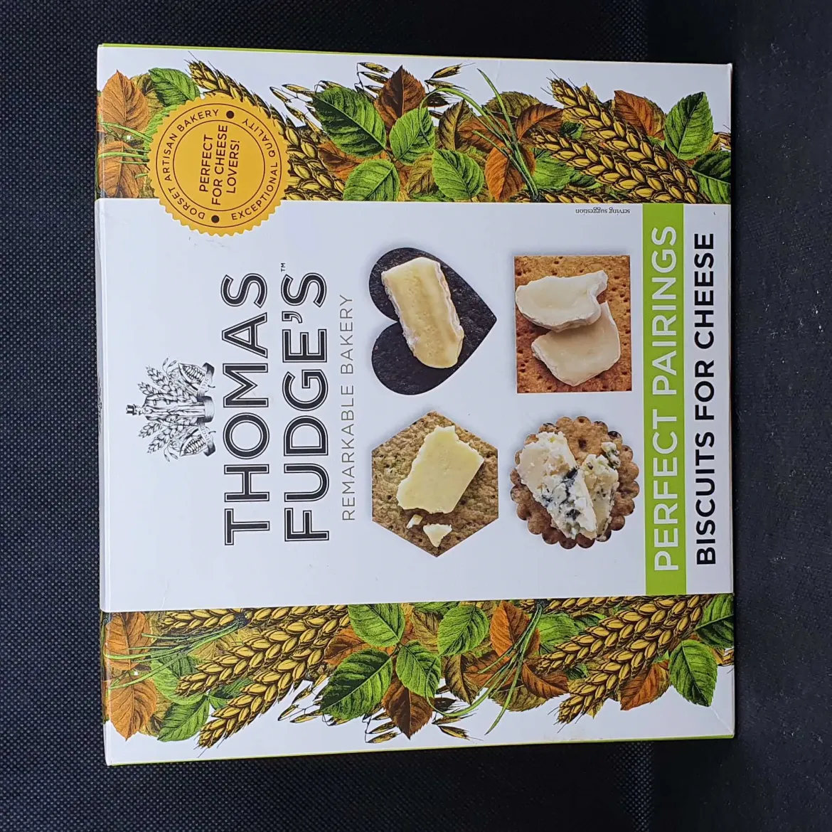 Thomas Fudge's biscuits for cheese