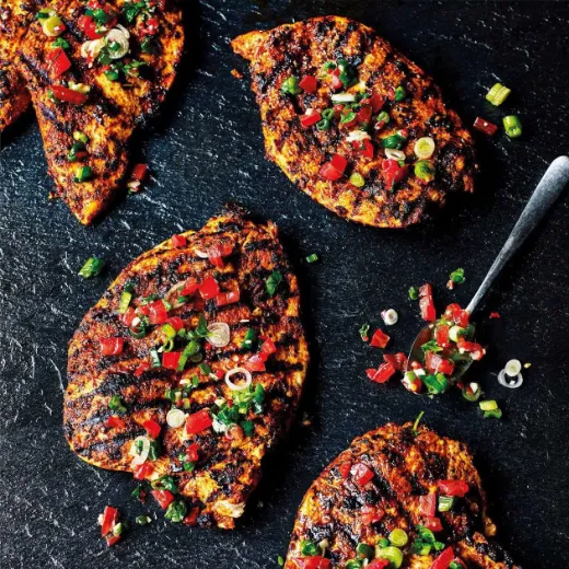 Cajun Butterfly Chicken Breasts (Frozen -180g)