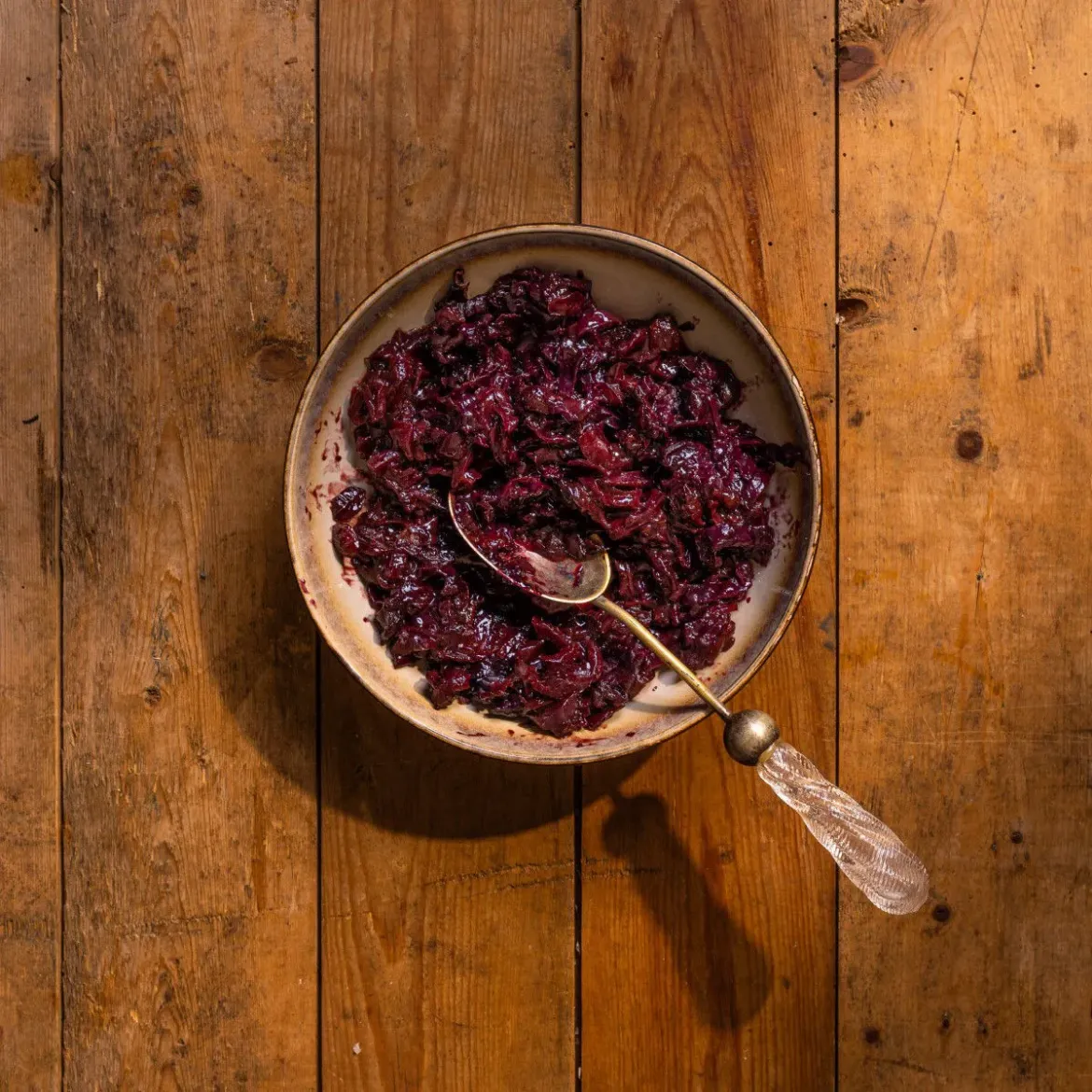 	Spiced Red Cabbage with Cranberries