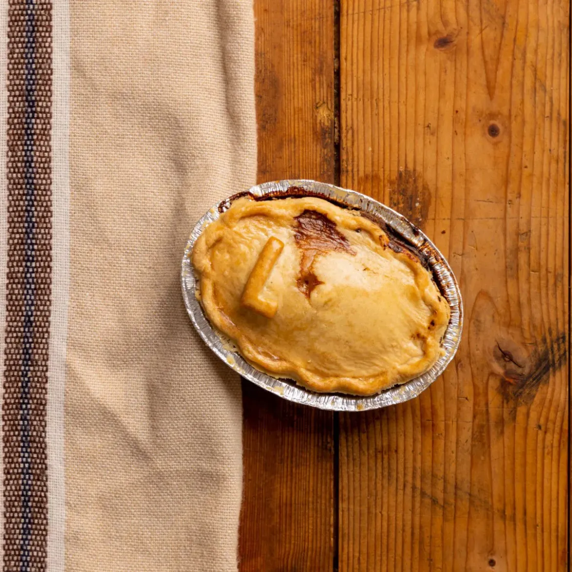 Individual Lamb & Mint Pie